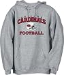 Arizona Cardinals Stacked Helmet Hooded Sweatshirt