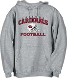 Arizona Cardinals Stacked Helmet Hooded Sweatshirt - X-Large