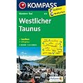 Westlicher Taunus 1 : 50 000: Wanderkarte mit Radtouren. GPS-genau