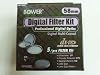 Bower VFK58C 5/PCS 58mm Digital Filter Kit