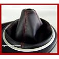 Hyundai Tiburon 2003-2008 5sp Manual Shift Boot Black/Red Stitching
