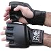 MMA 4 oz Sanctioned Leather Cage Fighting Gloves - Piranha Gear