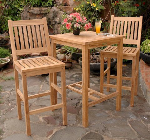 Avalon 27 Square Bar Table by Anderson Teak product image