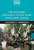 The Manambu language of East Sepik, Papua New Guinea