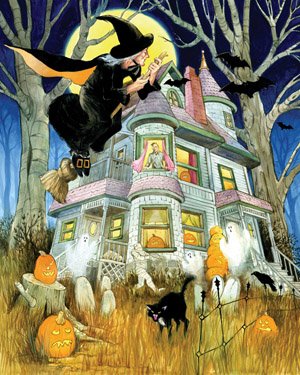 All Hallows Eve Halloween Jigsaw Puzzle 1000 Piece