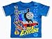 Thomas the Train "No 1 Engine" Layered Sleeve Shirt - Toddler 2T, 3T, 4T, 5T