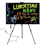 Neon Sign Led Flourescent Signs Led Message Boards Illuminated Signs 35'' X 23''