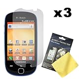 Cbus Wireless Three LCD Screen Guards / Protectors / Films for Samsung Grav ....