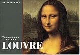 Treasures of the Louvre Postcard Book (Gift Line)