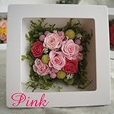 プリザーブドフラワー ローズガーデン（ピンク）