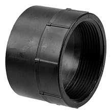 NIBCO 5803 Series ABS DWV Pipe Fitting, Adapter, Schedule 40, Hub x NPT Female