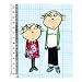 Charlie and Lola - Graph Paper Design Gift Tags