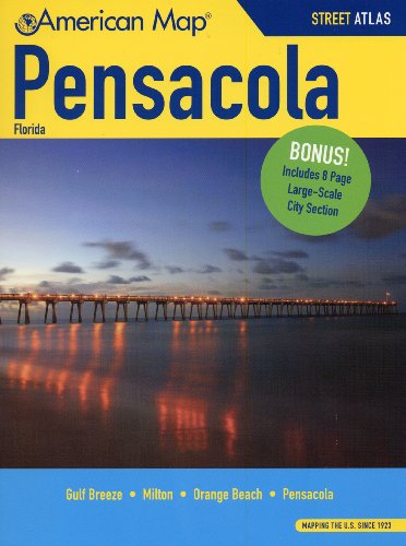 pensacola fl atlas american map