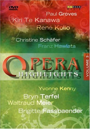 CD-Charts  DVD : Opera Highlights Vol. III - Elektra, Salome, Capriccio, Tannhauser, Cosi fan Tutte, Die Entfuhrung aus dem Serail