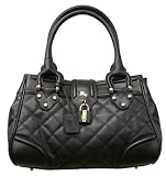 Burberry Montgomery Quilted Black Leather Shoulder Bag 3201113