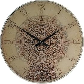 Infinity BOR021 Murano Glass Stone Philosophical Clock by Infinity Instruments