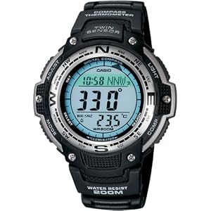 Casio #SGW100-1V Men's Digital Compass Twin Sensor Sports Watch