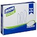 Dixie KM207 Medium Weight Polystyrene Knife, 7" Length, White (10 Packs of 100)