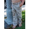 Boy's Designer Sand Energy Cargo Pants