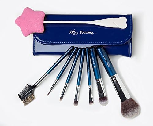 A Great Price! 7-Piece Makeup Brushes-Excellent Quality-Good Sturdy Organizer Case to Store this High Quality Makeup Brushes-Great Size to Use as Travel Makeup Brush Set- Soft Bristles for Best Application-Limited Time Sponge Brush Bonus. 100% Satisfaction Guarantee