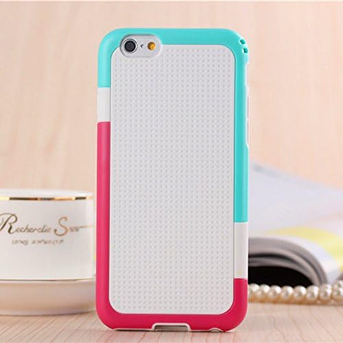 2015 New For apple iphone 6 [4.7 lnch] case Luxury protective non slip cases (White)