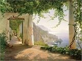 Aagaard, Carl F. - Amalfi Cappuccini Poster Kunstdruck
