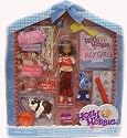 Holly Hobbie Clubhouse Girls Amy Doll & Cheddar Figure