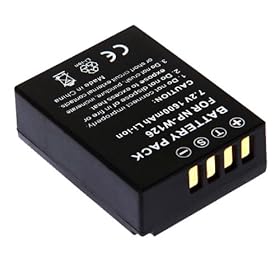 Equivalent Fujifilm FinePix HS30EXR Battery NP-W126, NPW126 for Fujifilm Digital Camera