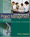 Contemporary Project Management (with Microsoft  Project CD-ROMs and Student CD-ROM)