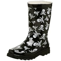 Chooka Toddler/Little Kid Tossed Skulls Rain Boot