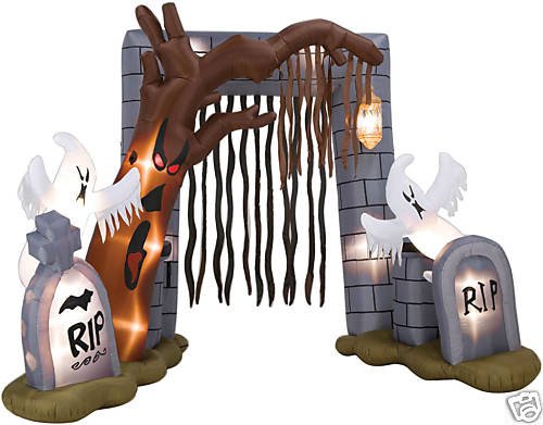 Inflatable Graveyard