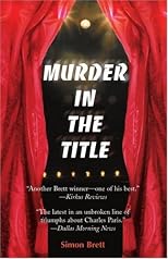 Murder in the Title (Charles Paris Mysteries (Paperback))