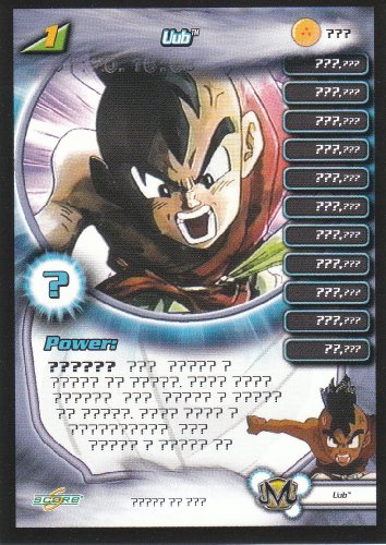 Dragonball Z Kid Buu Saga TCG Dragon Ball Uub. Dragonball Z Kid Buu Saga TCG