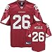 Chris Wells Jersey: Reebok Red Replica #26 Arizona Cardinals Jersey - XX-Large