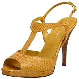  : Nine West Women's Jacamou T-Strap Sandal,Yellow,10.5 M US