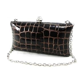 [On SALE / SOLDES !] / Pouch bag "Coco" brown.