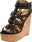 Nine West Womens Bejeweled Wedge Sandal Sandals
