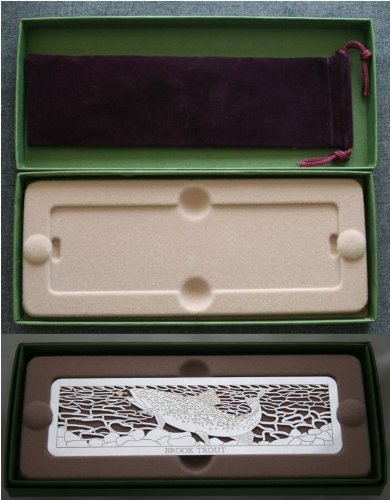 Zentrum Studios SILVER/GOLD #3 TROUT/FLY Bookmark/Boxed