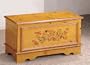 Hand Painted Pine Cedar Chest