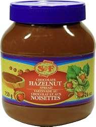 "HAZLENUT SPREAD" (Chocolate) "GERAMNY", Packaged in Plastic Jar, 750g. "S&F"
