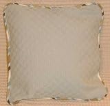 Short Latte Blue Decorative Pillow