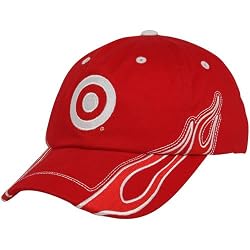 NASCAR Checkered Flag Juan Pablo Montoya Red Exhaust Flames Adjustable Hat