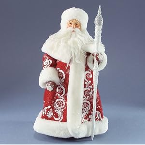 Possible Dreams Antique Toy Chest Santa Christmas Finery