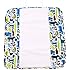 Ah Goo Baby Plush Pad Portable Travel Changing Pad with Memory Foam, Zoo Frenzy Pattern
