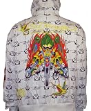 Ed Hardy Mens Specialty Fur Lined Motor Man Hoodie Jacket White 51yBSoJ8CKL. SL160 Ed Hardy Mens Specialty Fur Lined Motor Man Hoodie Jacket White