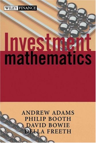 City Travel Guides Discounted  Books : Investment Mathematics (The Wiley Finance Series)