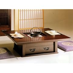 和家具：お座敷用 いろりテーブル