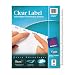Avery Index Maker White Dividers, 8-Tab, Laser/Ink Jet, 3-Hole, Letter Size (8.5 x 11), Clear, 8 per Set (11417 )