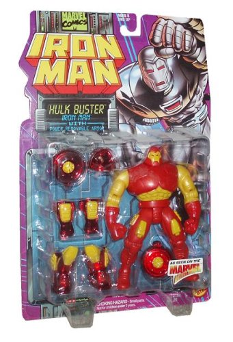 Childrens Toyshop  Toys : Marvel Superheroes Vintage Iron Man Hulk Buster Ironman Figure