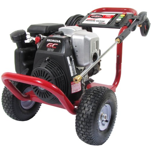 Simpson Megashot MSH3125-S 3,100 PSI Honda GC190 Premium Gas Powered Heavy Duty Pressure Washer